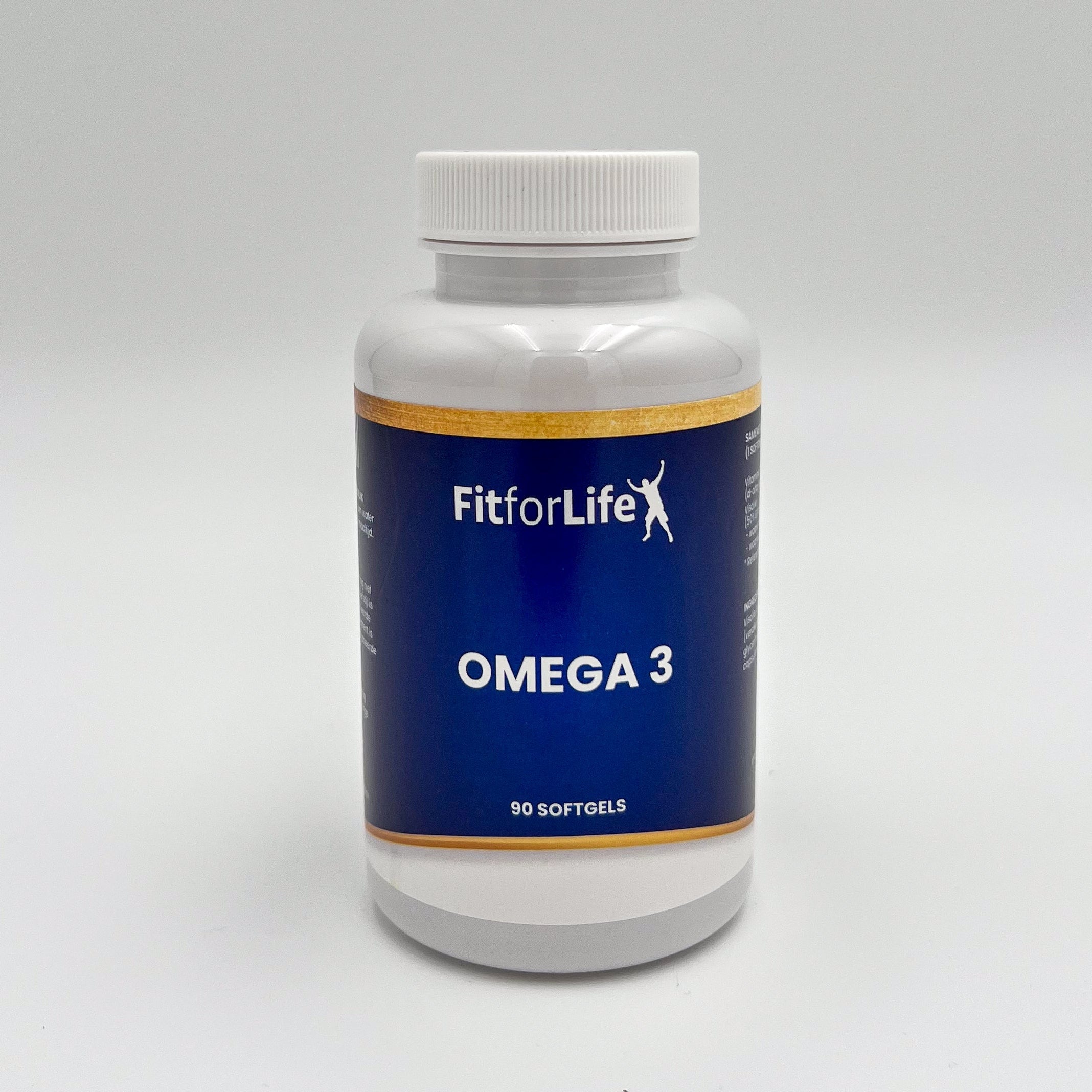 Omega 3 softgels van Fitforlife - hoogwaardige orthomoleculaire suppletie door Jos en Petra Vermeer