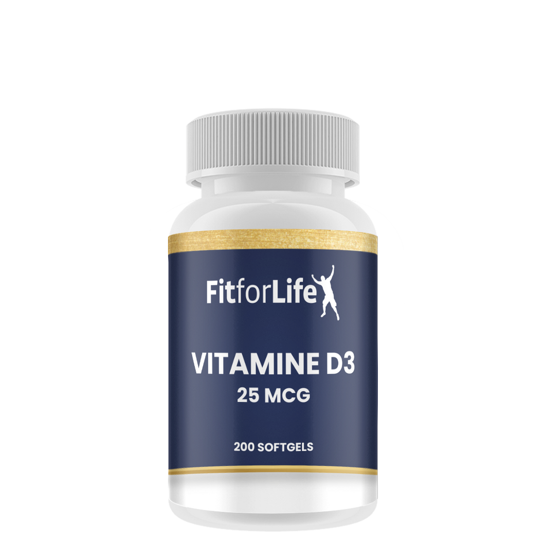 Vitamine D3 25mcg - 200 tabletten