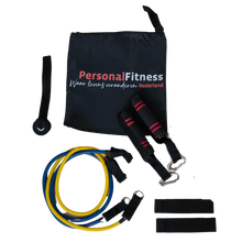 Afbeelding in Gallery-weergave laden, Sport elastieken complete set - Lichte weerstand - 4,5 en 9 kg
