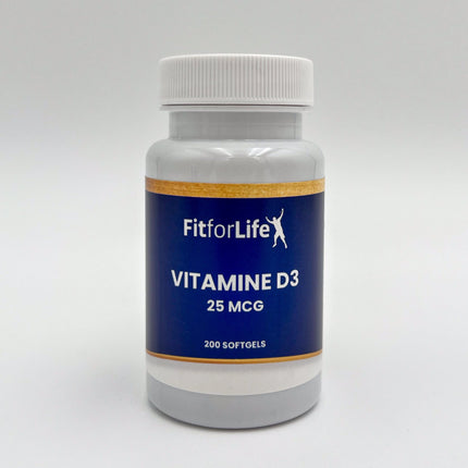 Vitamine D3 25mcg - 200 tabletten